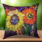 Floral Workshop Sunflowers Pillow 18" Indoor/Outdoor