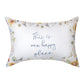 Sunflowers Forever Word Pillow 12.5x8 Inch