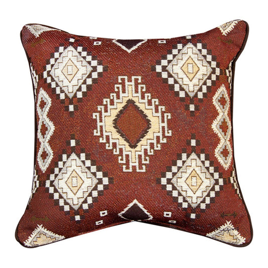 Non-Embellished Native Design Pillow 17" Tapestry Pillow
