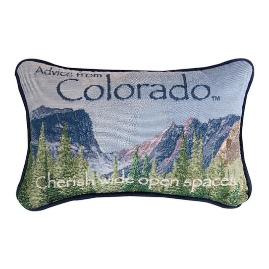 Advice From Colorado Word Pillow 12.5x8"