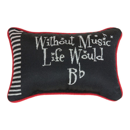 Take Note Word Pillow 12.5x8 inch Tapestry Pillow