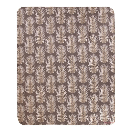 Palmera Neutral Sherpa 50X60 Fleece Throw