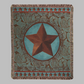 Western Star Red Tapestry Throw -50X60 Woven Throw