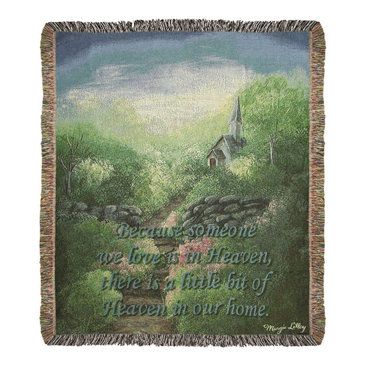 Pathways-Heaven 50X60 Woven Tapestry Throw