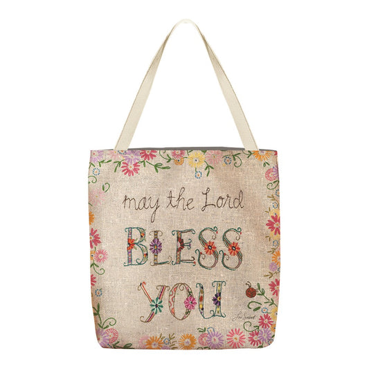May The Lord Bless You 18" Tote Bag