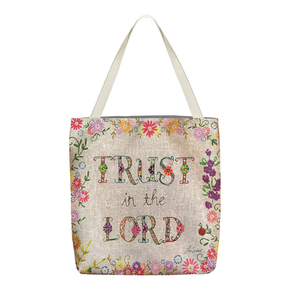 Trust In The Lord 18" Tote Bag