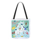 MAINE MAP 18  PRINTED TOTE