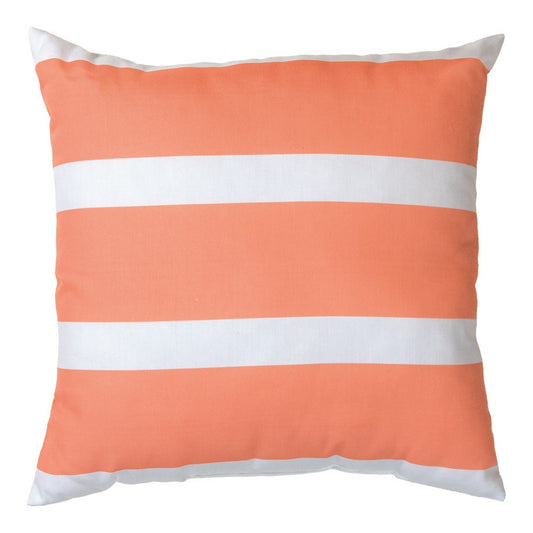 Stripe Coral Climaweave Pillow 18 inch Indoor/Outdoor