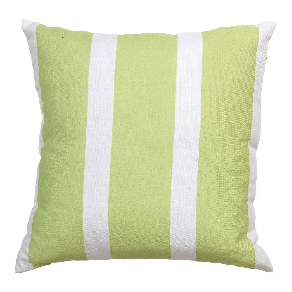 Stripe Green Climaweave Pillow 18 inch Indoor/Outdoor