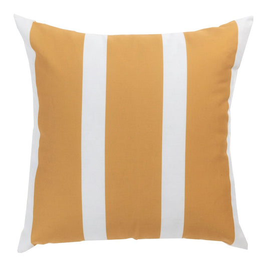 Stripe Brown Climaweave Pillow 18 inch Indoor/Outdoor