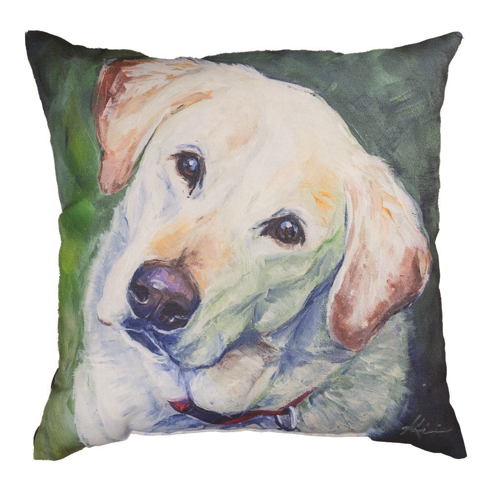 Yellow Lab Climaweave Pillow 18" Indoor/Outdoor