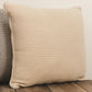 Dotted Diamond Tan Pillow 21x21 Woven Pillow