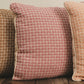 Lattice Terra Cotta Pillow 21x21 Woven Pillow