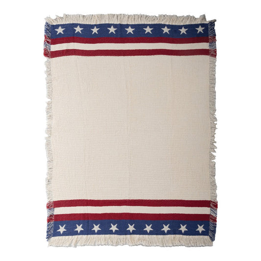 Americana 2-Layer Tapestry Throw