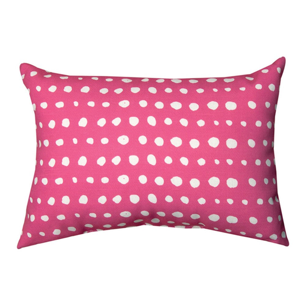 Obviously Pink Bicycle Pillow 18x13"