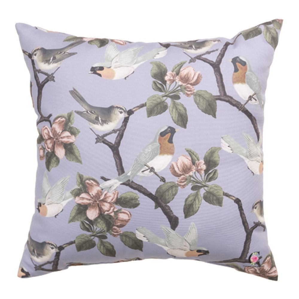 Throw Pillow Flutter Blue Climaweave Pillow 18" Indoor/Outdoor