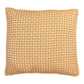 Lattice Bronze Pillow 21x21 Woven Pillow