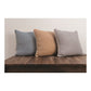 Mini Box Grey Pillow 21x21 Woven Pillow