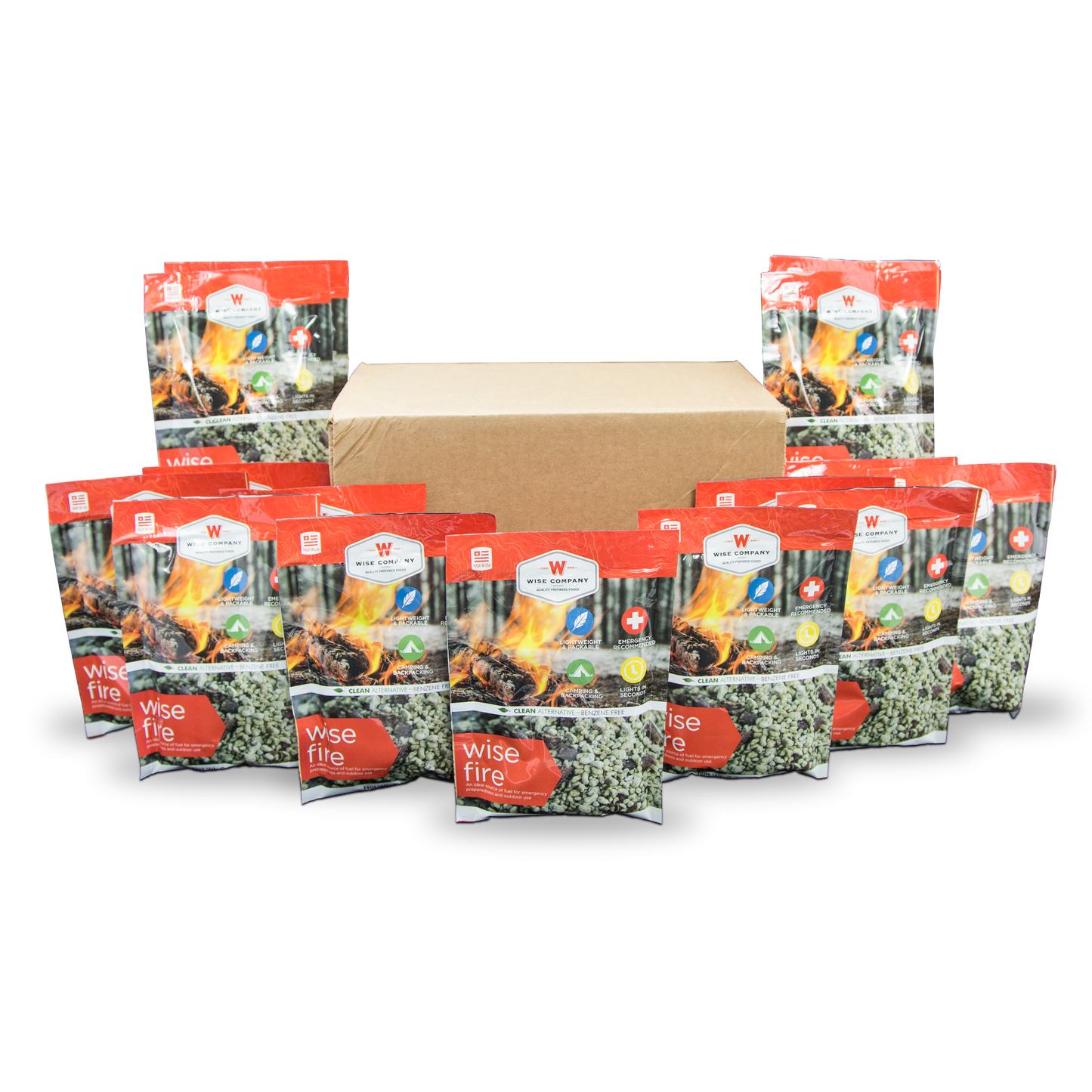 Wise Fire 15 Pouches in a Box