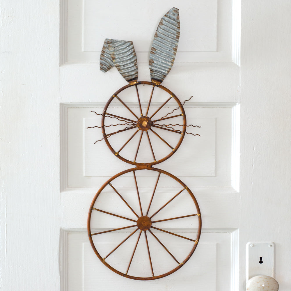 Bunny Wheel Wall Decor