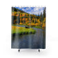 Shower Curtains 71x74 Moose in Fall