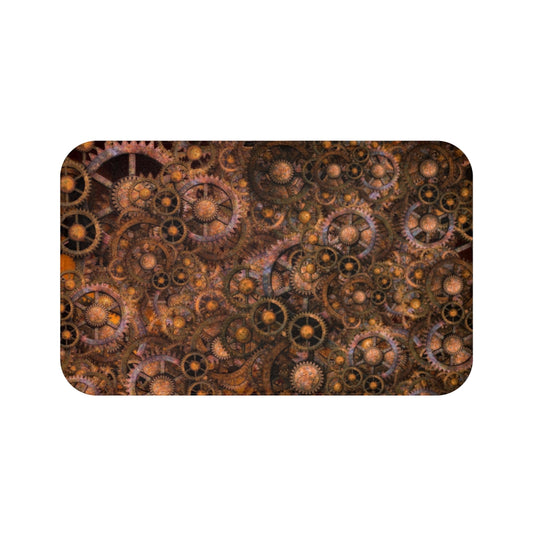 Bath Mat Steampunk Large and Small Sizes