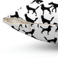 Black Dog AOP Spun Polyester Square Pillow