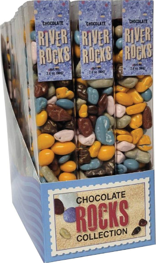 Chocolate Colorful Candy River Rocks