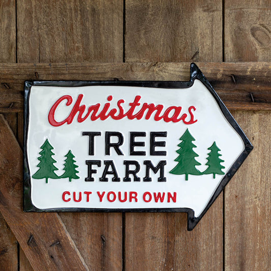 Christmas Tree Farm Wall Sign