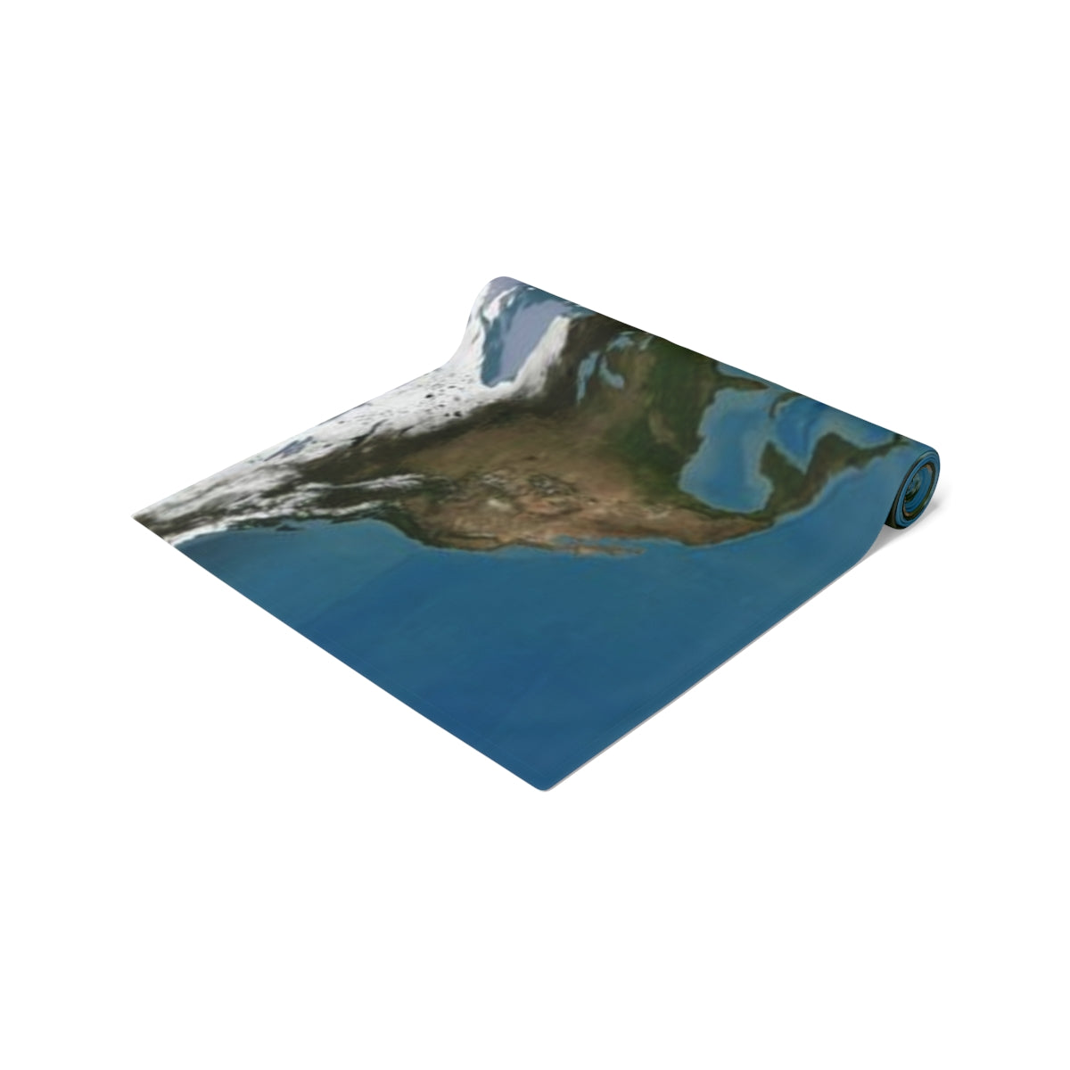 Flat Earth Table Runner (Cotton, Poly)