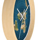 Flat Earth 10 inch Wall clock