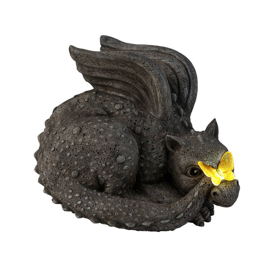 8"Solar Dragon Baby with Butterfly