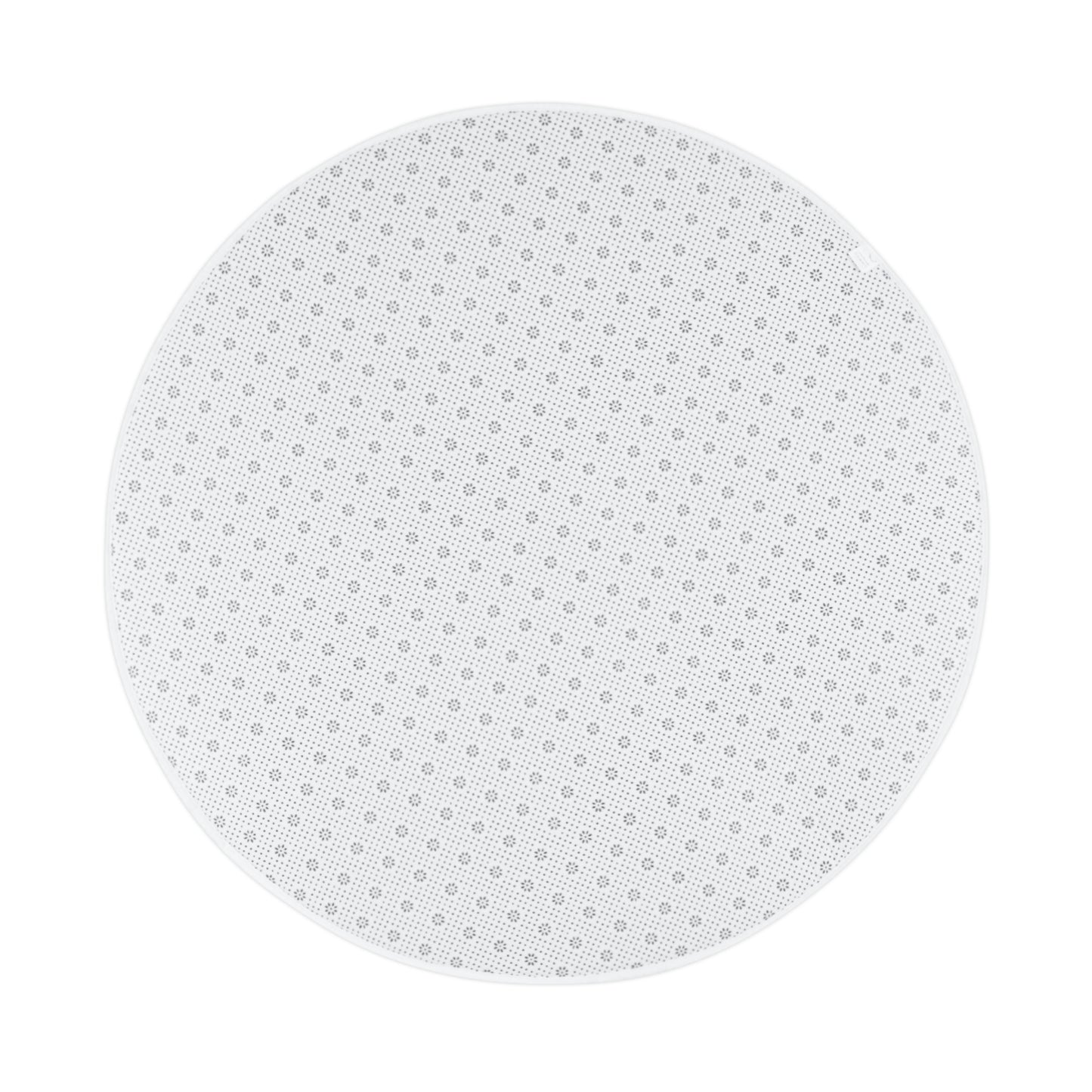 Flat Earth Round Bath Mat