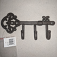 Skeleton Key Hook - Cast Iron 7.5"