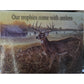 Our Trophies come with Antlers Tempered Glass Cutting Board 12"x16"