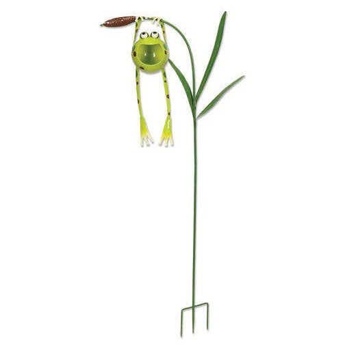 Froggy Solar Garden Stake 48"