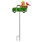 35.25"H Solar Twinkling Light Truck Stake