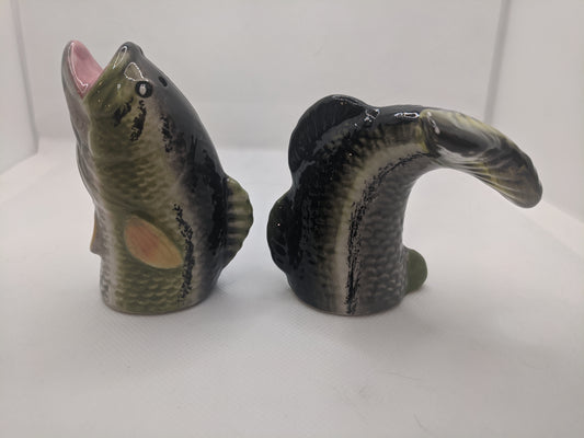 Bass Salt & Pepper Set - Ceramic