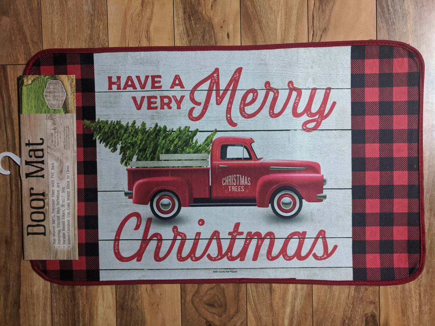Red Truck - Have a Very Merry Christmas 30" x 17.7" Door Mat