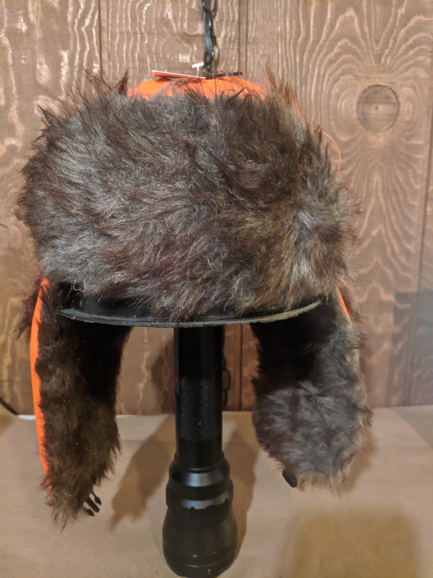 Hunters Trapper Cap - Safety Orange - Adult One size fits most