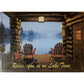 Relax Your on Lake Time - 12x17 Tin Sign