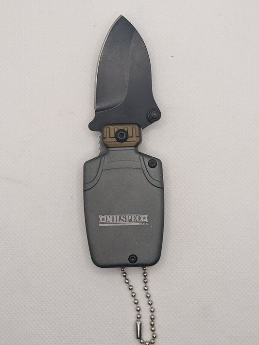 MilSpec Lighter Knife - 2" Blade with Keychain