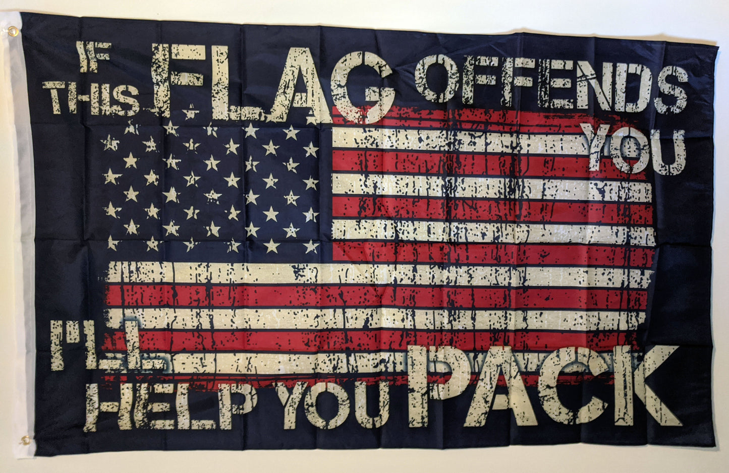 If This Flag Offends You 3'x5' Flag