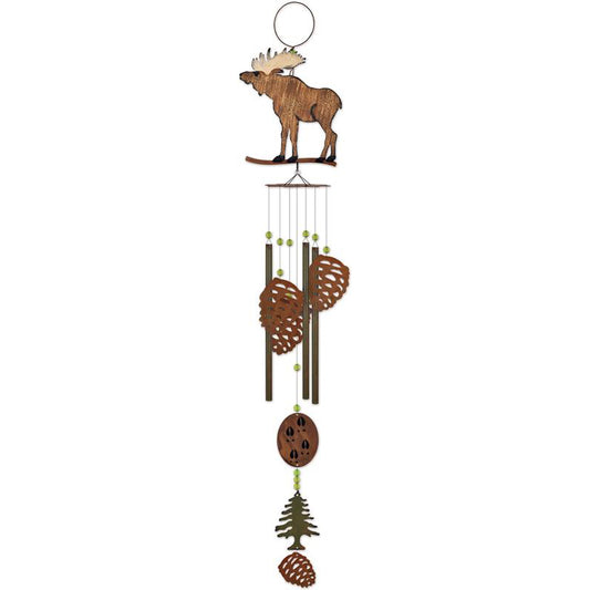 Moose Wind Chime 36in