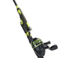 Profishiency Telescopic Fishing Rod and Spincast Reel Combo Micro Series - for Both Kids and Adults