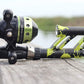 Profishiency Telescopic Fishing Rod and Spincast Reel Combo Micro Series - for Both Kids and Adults