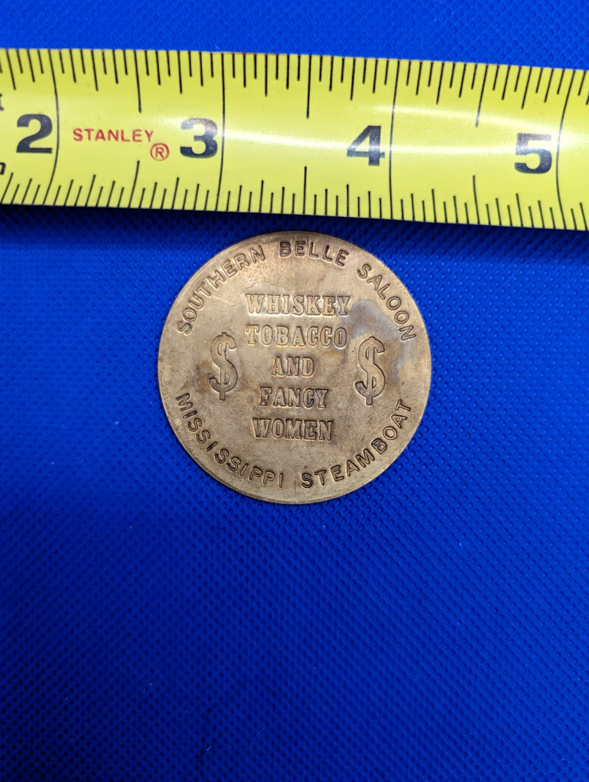 Southern Belle Saloon Brothel Token