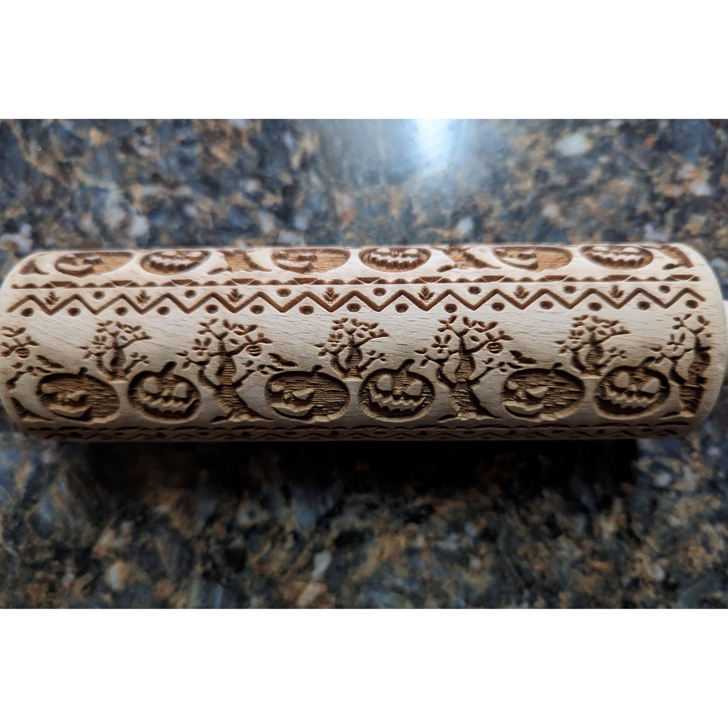 Pumpkin Rolling Pin with Cookie Cutters