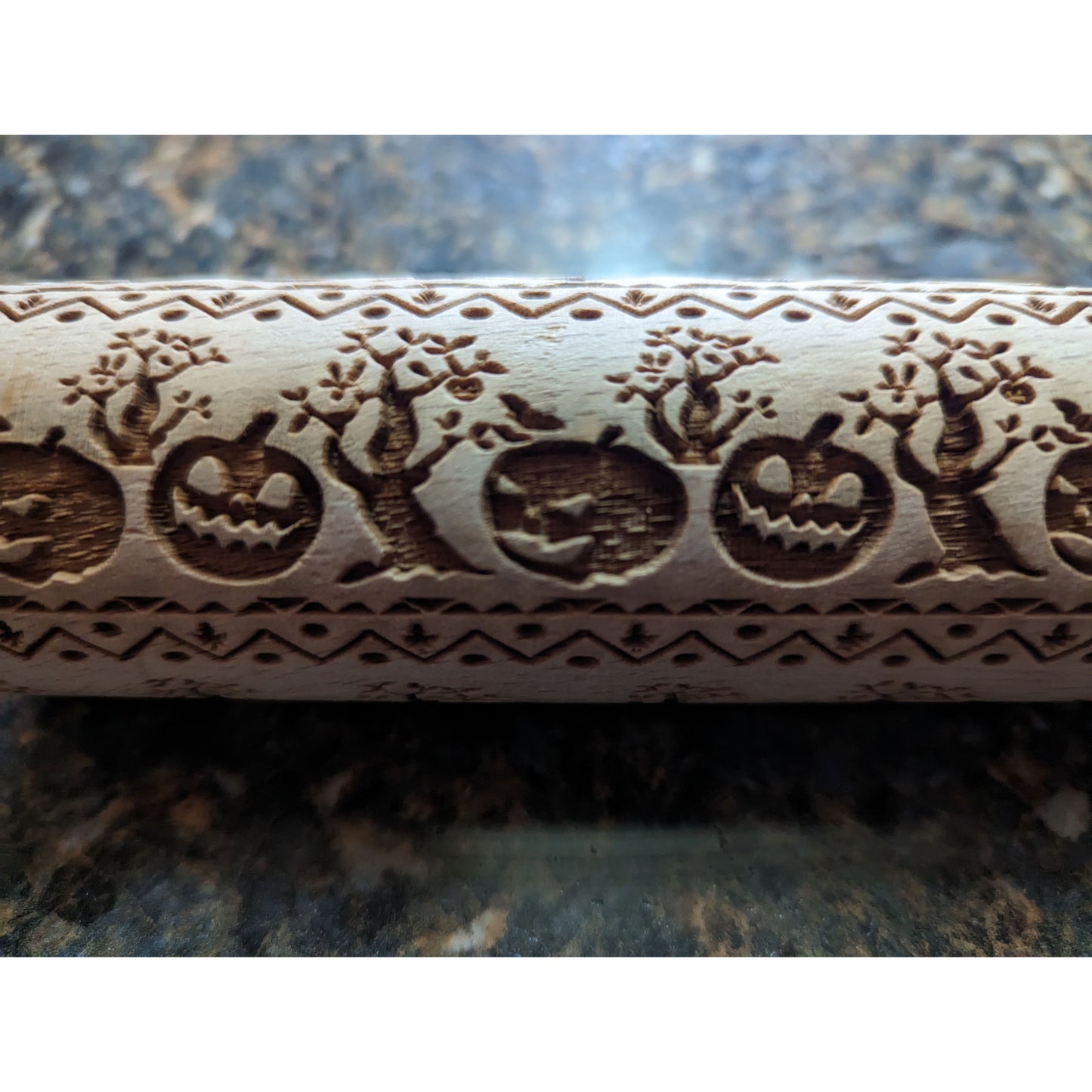Pumpkin Rolling Pin with Cookie Cutters