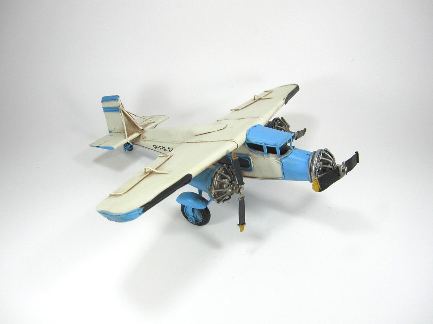 Metal Model Airplane Decor